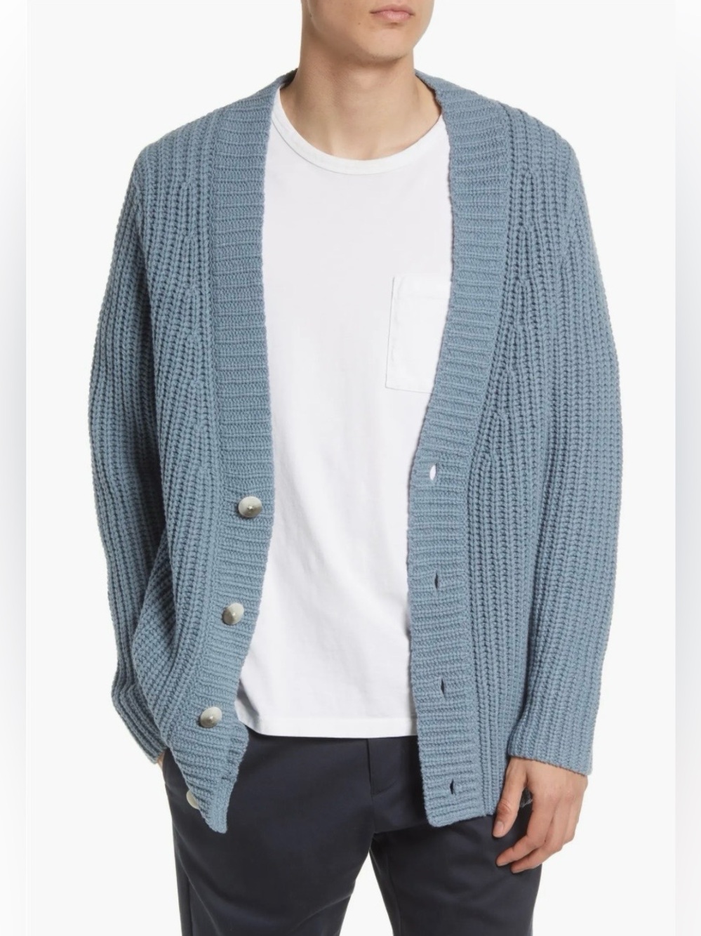 NWT Men’s VINCE Heirloom Cardigan, Size L Org $645. Sale $225